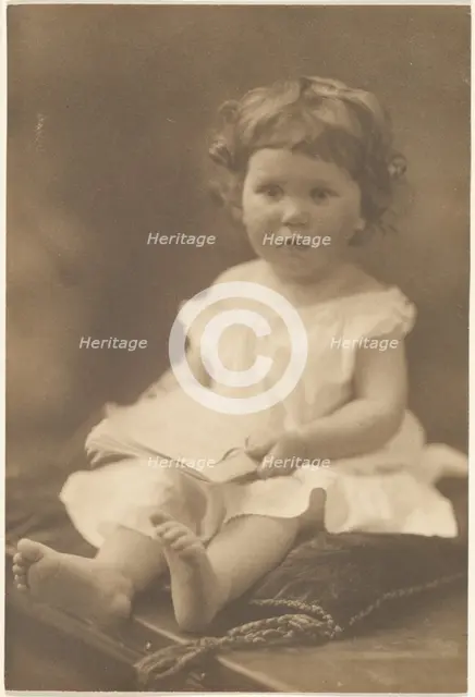 Portrait of a Baby, 1907-1943. Creator: Louis Fleckenstein.