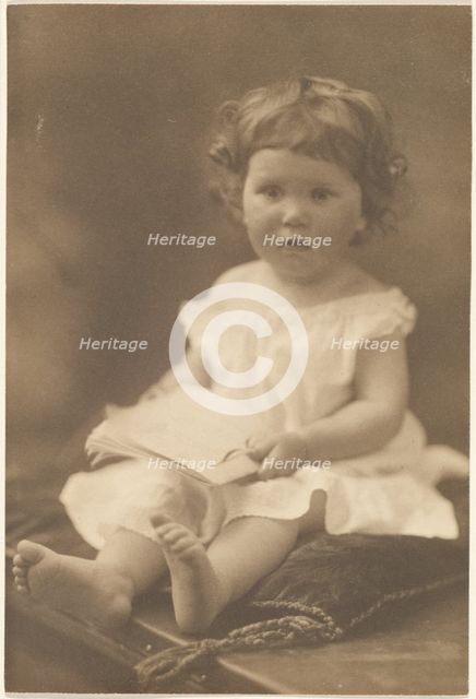 Portrait of a Baby, 1907-1943. Creator: Louis Fleckenstein.