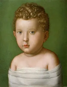 Portrait of a Baby Boy, 1540-1549. Creator: Agnolo Bronzino