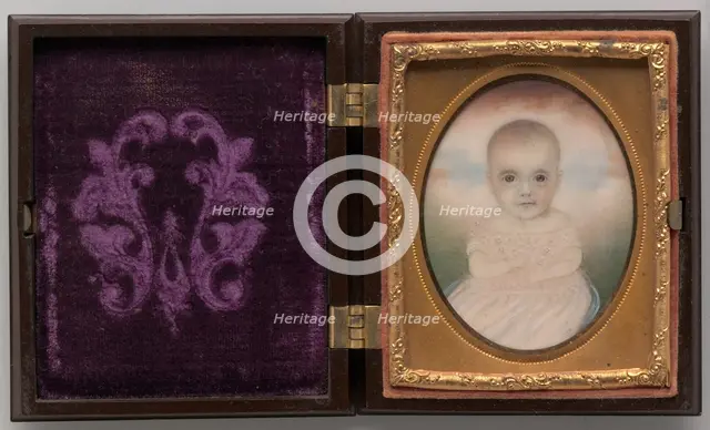 Portrait of a Baby. Creator: Clarissa Peters.