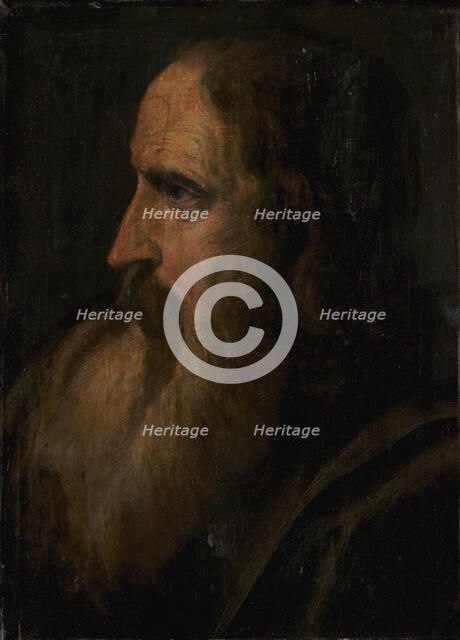 Portrait of a bearded man, 1772-1871. Creator: Unknown.