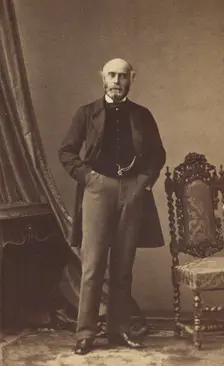 Portrait of a Bearded Man, 1862-1865. Creator: Disdéri & Cie.