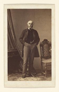 Portrait of a Bearded Man, 1862-1865. Creator: Disdéri & Cie.