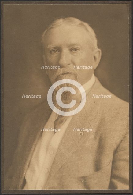 Portrait of a Bearded Man, 1907-1943. Creator: Louis Fleckenstein.