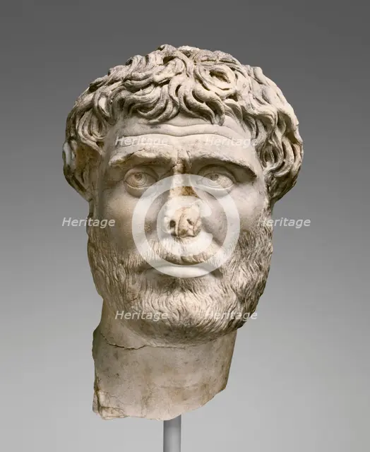Portrait of a Bearded Man, A.D. 200-220. Creator: Unknown.