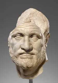 Portrait of a Bearded Man, about 150 BC. Creator: Unknown