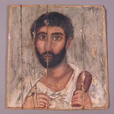 Portrait of a Bearded Man, A.D. 100. Creator: Unknown