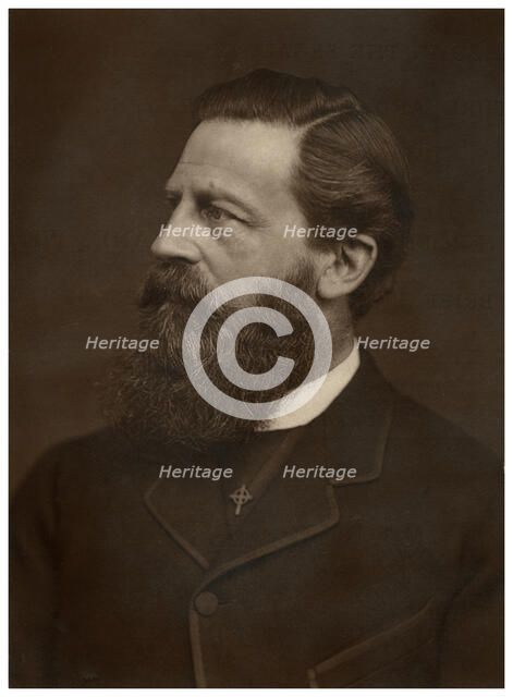 Portrait of a bearded man, early 20th century. Artist: Unknown