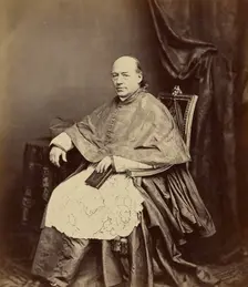 Portrait of a bishop, 1850-1870. Creator: Fratelli D'Alessandri