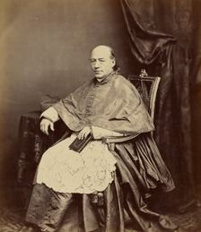 Portrait of a bishop, 1850-1870. Creator: Fratelli D'Alessandri