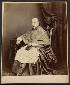 Portrait of a bishop, 1850-1870. Creator: Fratelli D'Alessandri