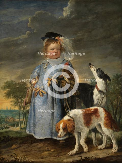 Portrait of a Boy, 1655. Creator: Erasmus Quellinus.