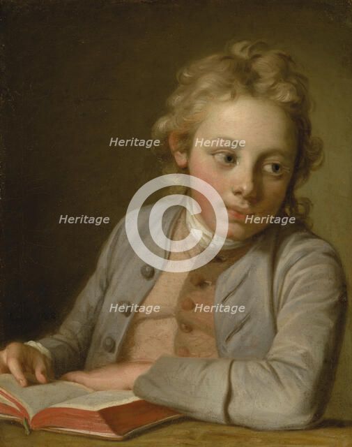Portrait of a Boy, 1762. Creator: Per Krafft the Elder.