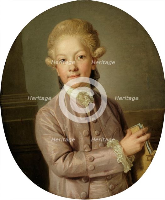 Portrait of a Boy, 1773. Creator: Per Krafft the Elder.