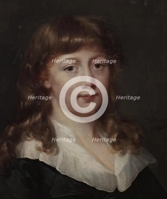 Portrait of a Boy, 1789. Creator: Jean-Laurent Mosnier.