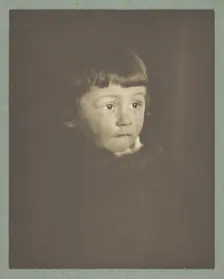 Portrait of a Boy, 1897. Creator: Gertrude Kasebier