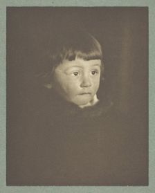 Portrait of a Boy, 1897. Creator: Gertrude Kasebier