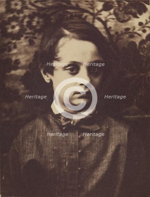 Portrait of a Boy, about 1850. Creators: Achille Deveria, Théodule Deveria.