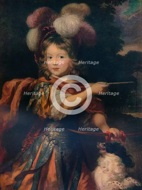 'Portrait of a Boy as Adonis', c1670 (c1927). Artist: Nicolaes Maes.