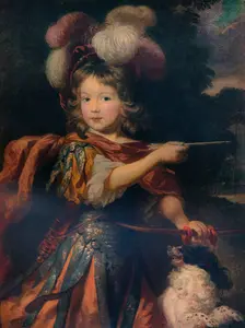 Portrait of a Boy as Adonis c1670 (c1927). Artist: Nicolaes Maes