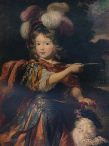 Portrait of a Boy as Adonis c1670 (c1927). Artist: Nicolaes Maes