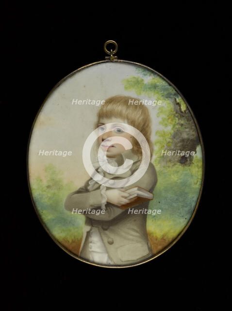 Portrait of a boy, between 1790 and 1810. Creator: English School.