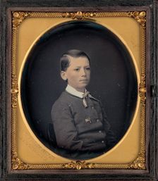 Portrait of a Boy, c. 1858. Creator: Charles H. Williamson