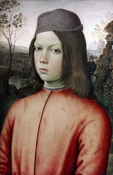 Portrait of a Boy c1480-1485. Artist: Bernardino Pinturicchio