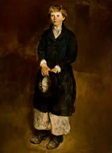 Portrait of a Boy, c1880. Creator: Witold Pruszkowski