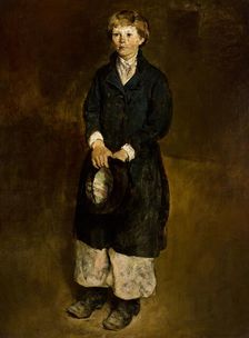 Portrait of a Boy, c1880. Creator: Witold Pruszkowski