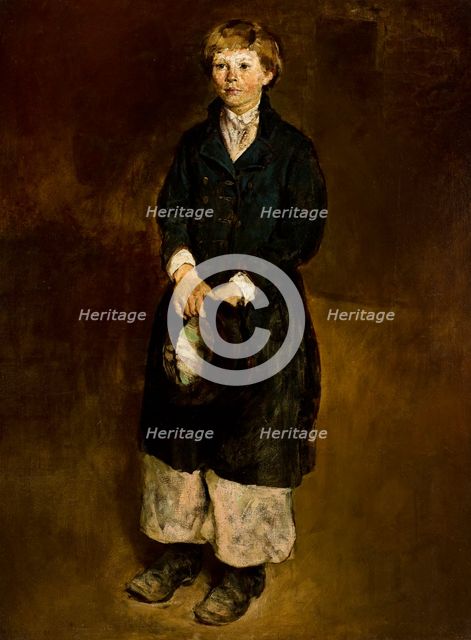 Portrait of a Boy, c1880. Creator: Witold Pruszkowski.