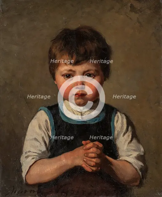 Portrait of a Boy, c1900s. Creator: Jenny Nystrom.