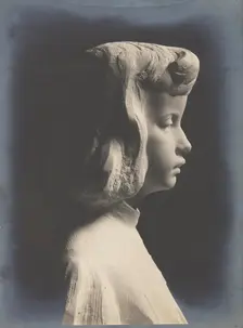 Portrait of a boy, "grandson?" , 1925-1935. Creator: Unknown