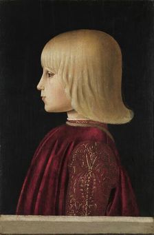Portrait of a Boy. (Guidobaldo Da Montefeltro?), 1483. Creator: Piero della Francesca