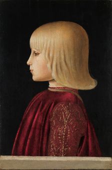 Portrait of a Boy (Guidobaldo Da Montefeltro?), ca 1479. Creator: Piero della Francesca (ca 1415-1492)