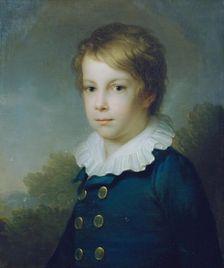 Portrait of a boy I, 1814-1816. Creator: Johann Baptist Lampi I