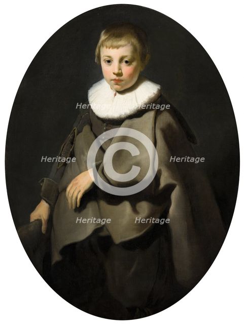 Portrait of a Boy in Grey, c1630-1650. Creator: Jacob Adriaensz. Backer.
