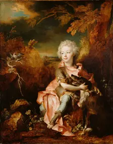 Portrait of a Boy in Fancy Dress, about 1710-1714. Creator: Nicolas de Largilliere