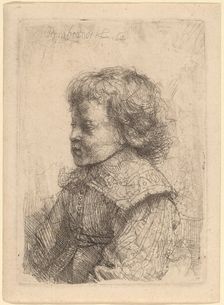Portrait of a Boy in Profile, 1641. Creator: Rembrandt Harmensz van Rijn