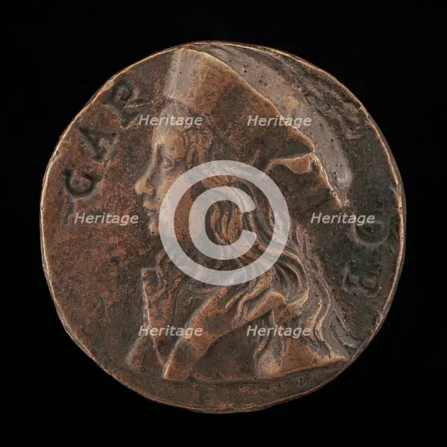 Portrait of a Boy, Perhaps a Member of the Carrara Family [obverse], c. 1500. Creator: Unknown.