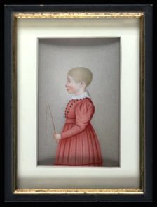 Portrait of a Boy with a Whip, ca. 1830. Creator: Unknown
