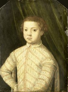 Portrait of a Boy, thought to be Giovanni de Medici (1543-1562), 1545-1570. Creator: Anon