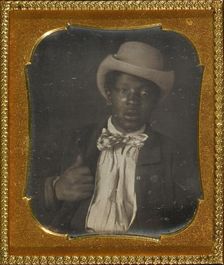Portrait of a Black Man, about 1856. Creator: Unknown