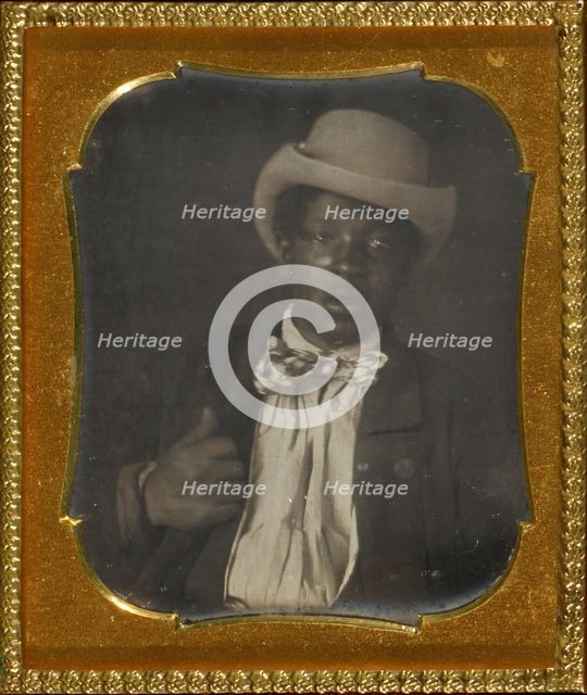 Portrait of a Black Man, about 1856. Creator: Unknown.