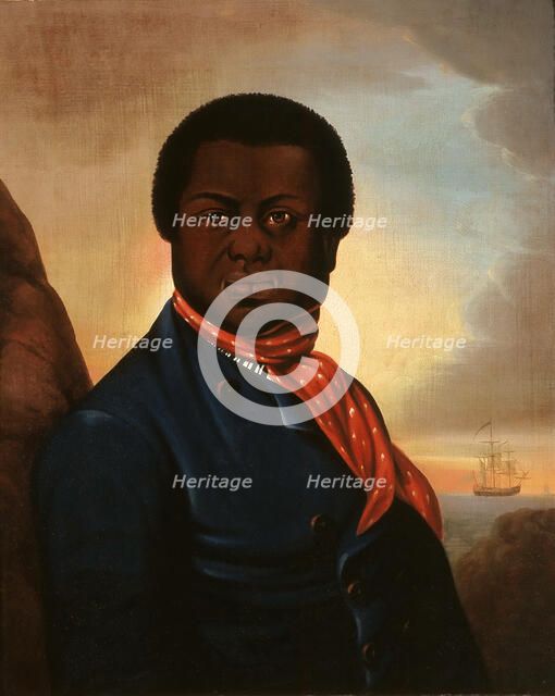 Portrait of a Black Sailor (Paul Cuffe?), c. 1880. Artist: Anonymous  