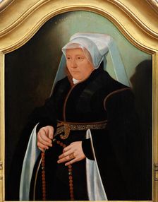 Portrait of a burgher wife, 1562. Creator: School of Bartholomaus Bruyn the Younger