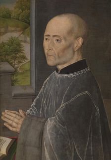 Portrait of a Canon, 1475-1499. Creator: Anon