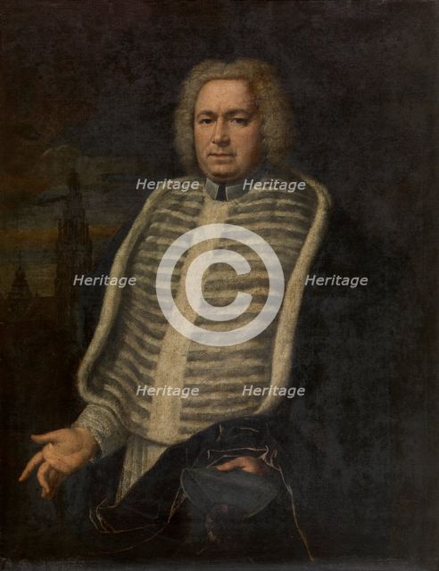 Portrait of a Canon, mid-17th century. Creator: Erasmus Quellinus.