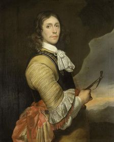 Portrait of a Captain, 1668. Creator: Nicolaas Wieringa