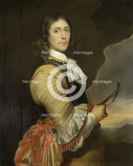 Portrait of a Captain, 1668. Creator: Nicolaas Wieringa.